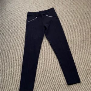 kids zipper leggings